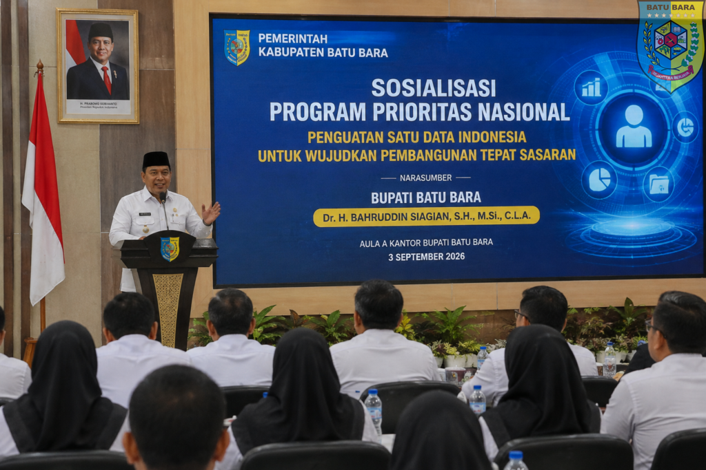 Pemkab Batu Bara Perkuat Satu Data, Jadi Langkah Strategis Dukung Pembangunan Pendidikan