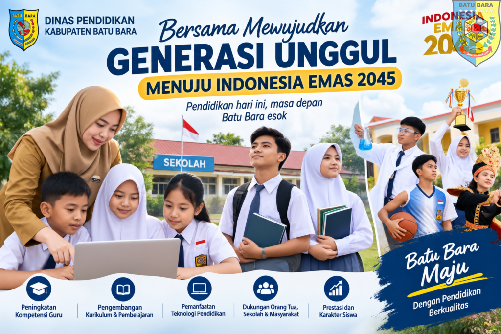 Batu Bara Perkuat Pengembangan Generasi Unggul Menuju Indonesia Emas 2045
