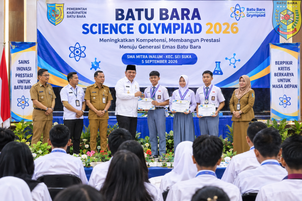 Olimpiade Sains Batu Bara Didorong Jadi Agenda Rutin, Pelajar Diminta Terus Tingkatkan Kompetensi